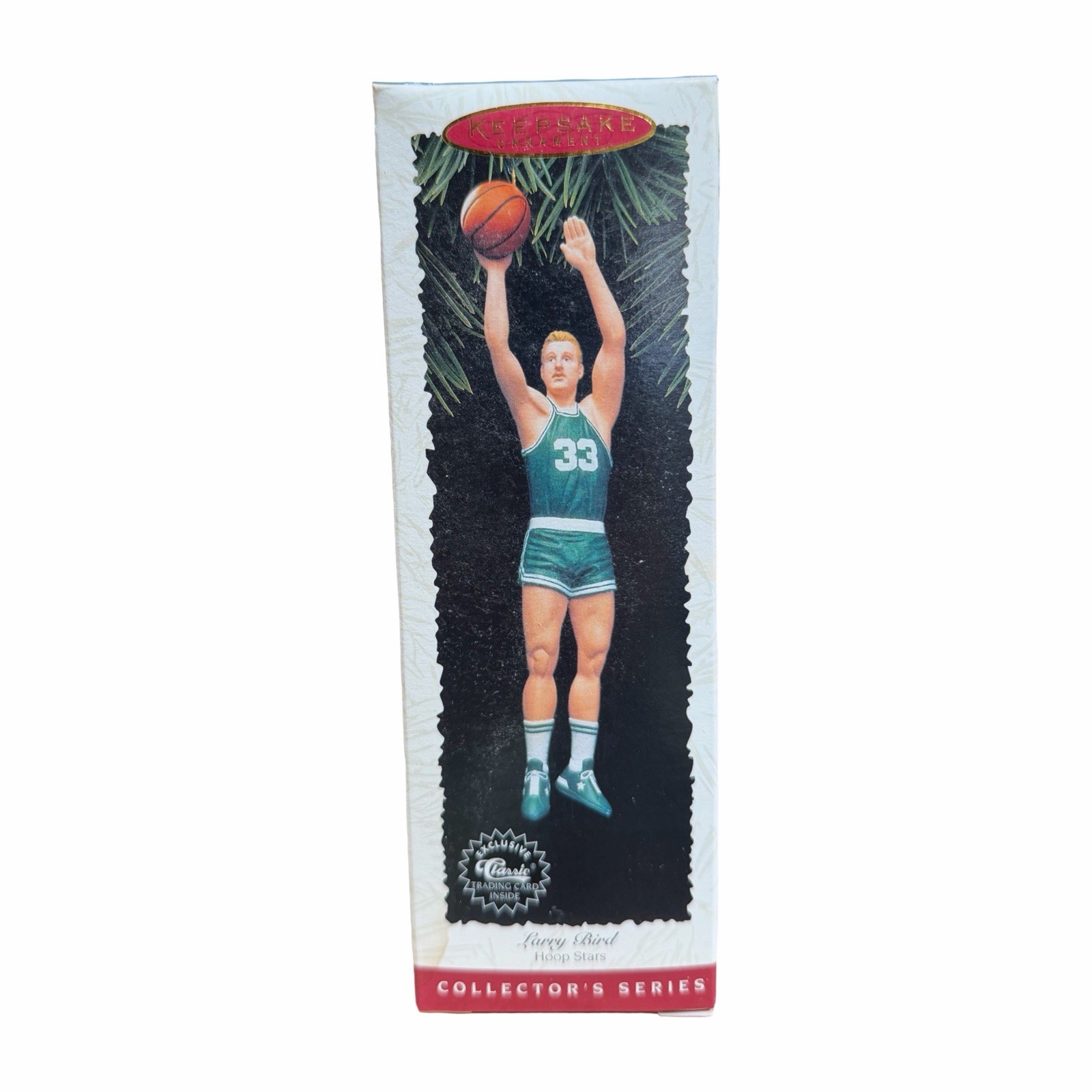 1996 Hallmark Larry Bird Ornament - Classics - NBA Boston Celtics - Hoop Star #2