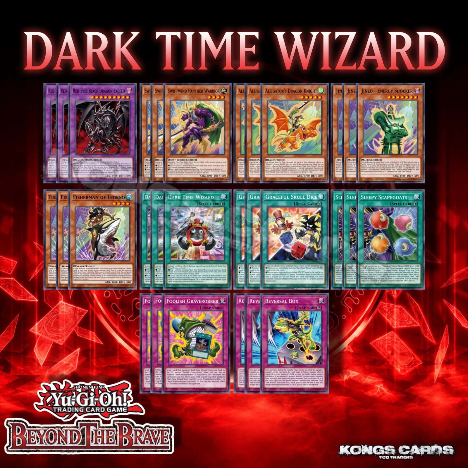 Dark Time Wizard Deck Core BETB Beyond the Brave 1st Ed Yu-Gi-Oh PREORDER