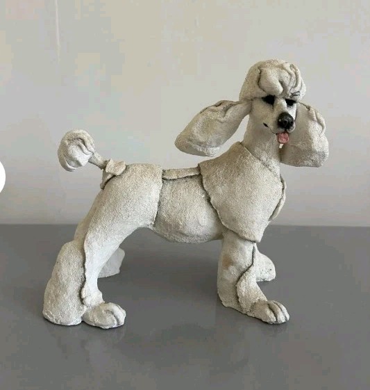 Standard Poodle A Breed Apart Textured Dog Figure Willits Country Artist #70017