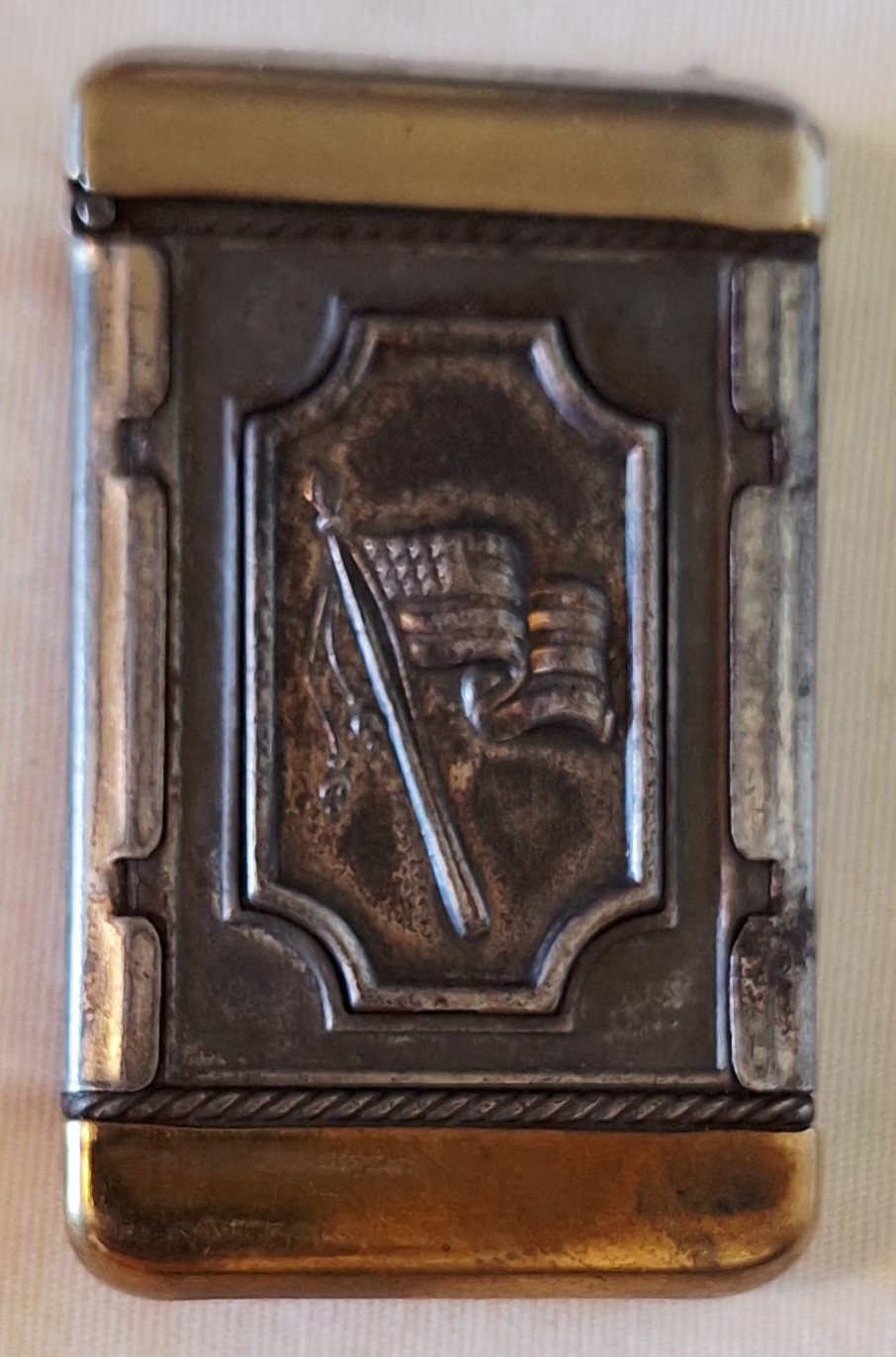 Vintage Antique  MATCH SAFE