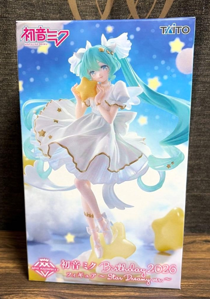 Hatsune Miku Birthday 2026 AMP+ Star Dreamy Ver Figure TAITO NEW JAPAN