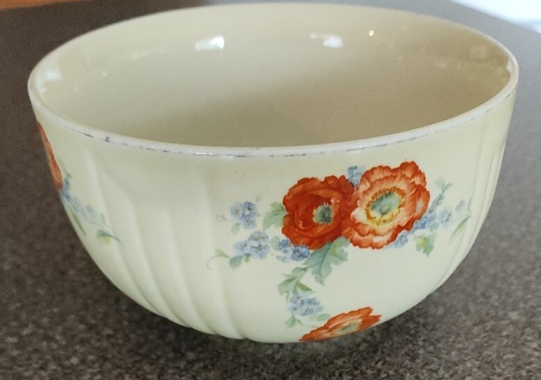 Vintage Hall's Superior ~ ORANGE POPPY ~ 6.25
