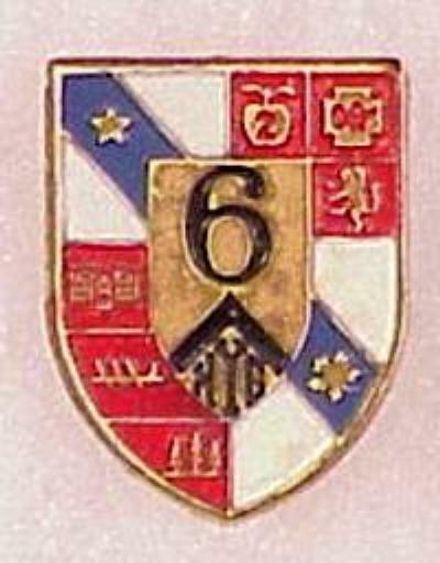 DI 6th Regt New York State Guard Crest, Pin, Badge