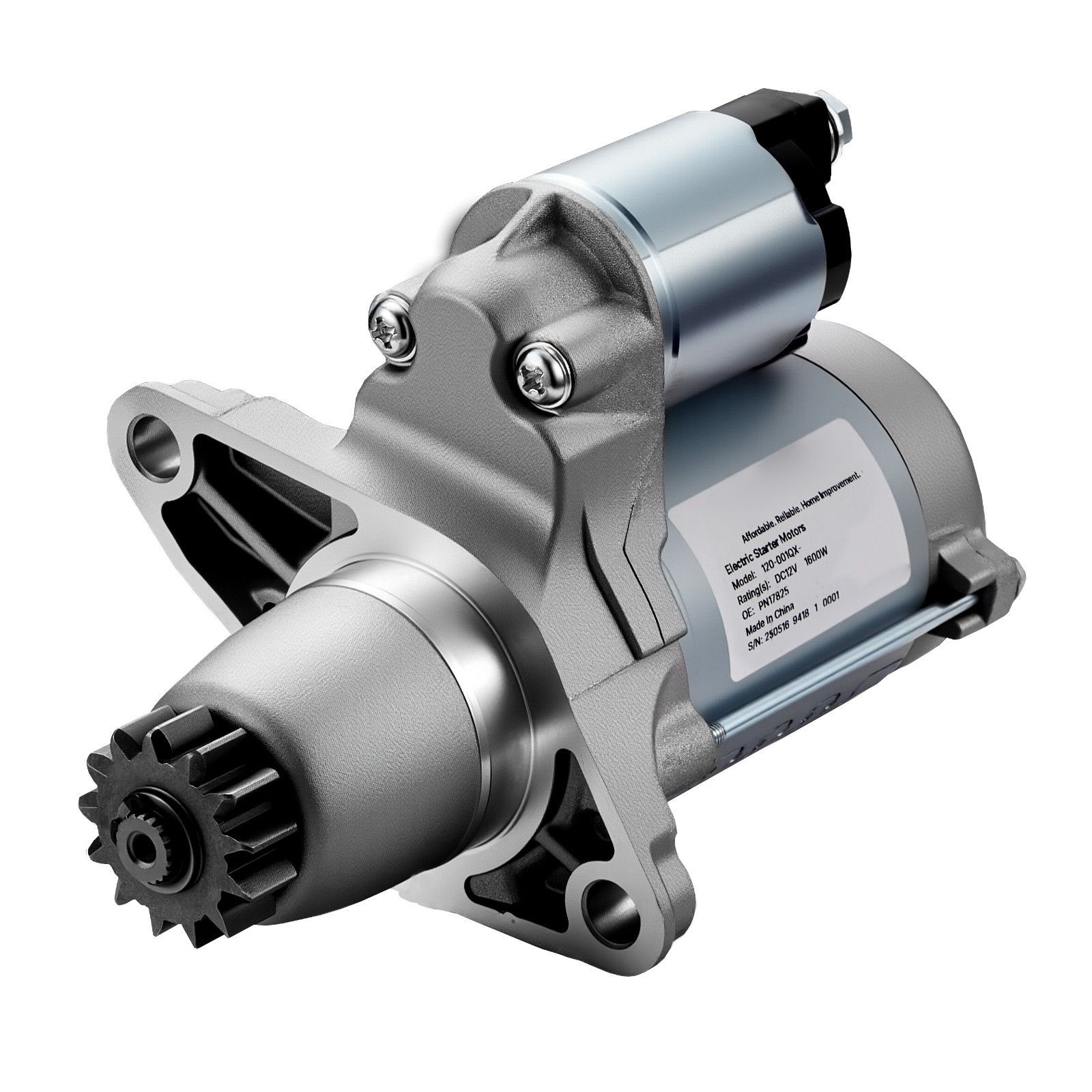 Starter 17825, Starter Motor Replacement