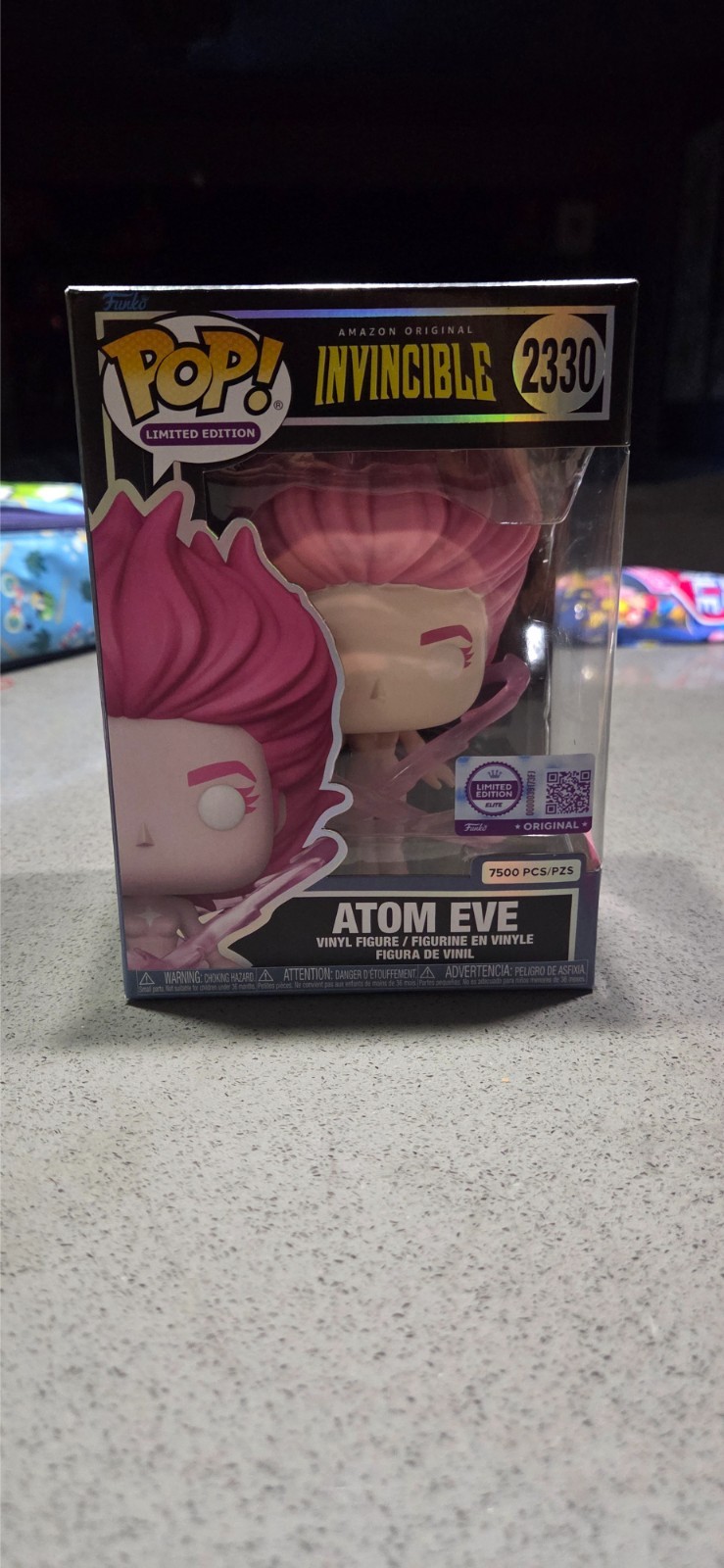 Funko POP Invincible Atom Eve (Pink Energy)  #2330 LE 7500 Limited Edition NEW