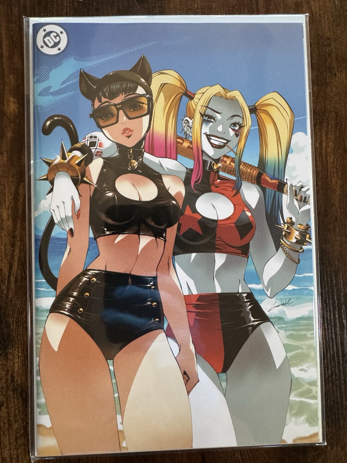 Gnorts Illustrated #1: Catwoman & Harley Cover by Godtail Virgin Exclusive w/COA Gnorts Illustrated #1: Catwoman & Harley Cover by Godtail Virgin Exclusive w/COA