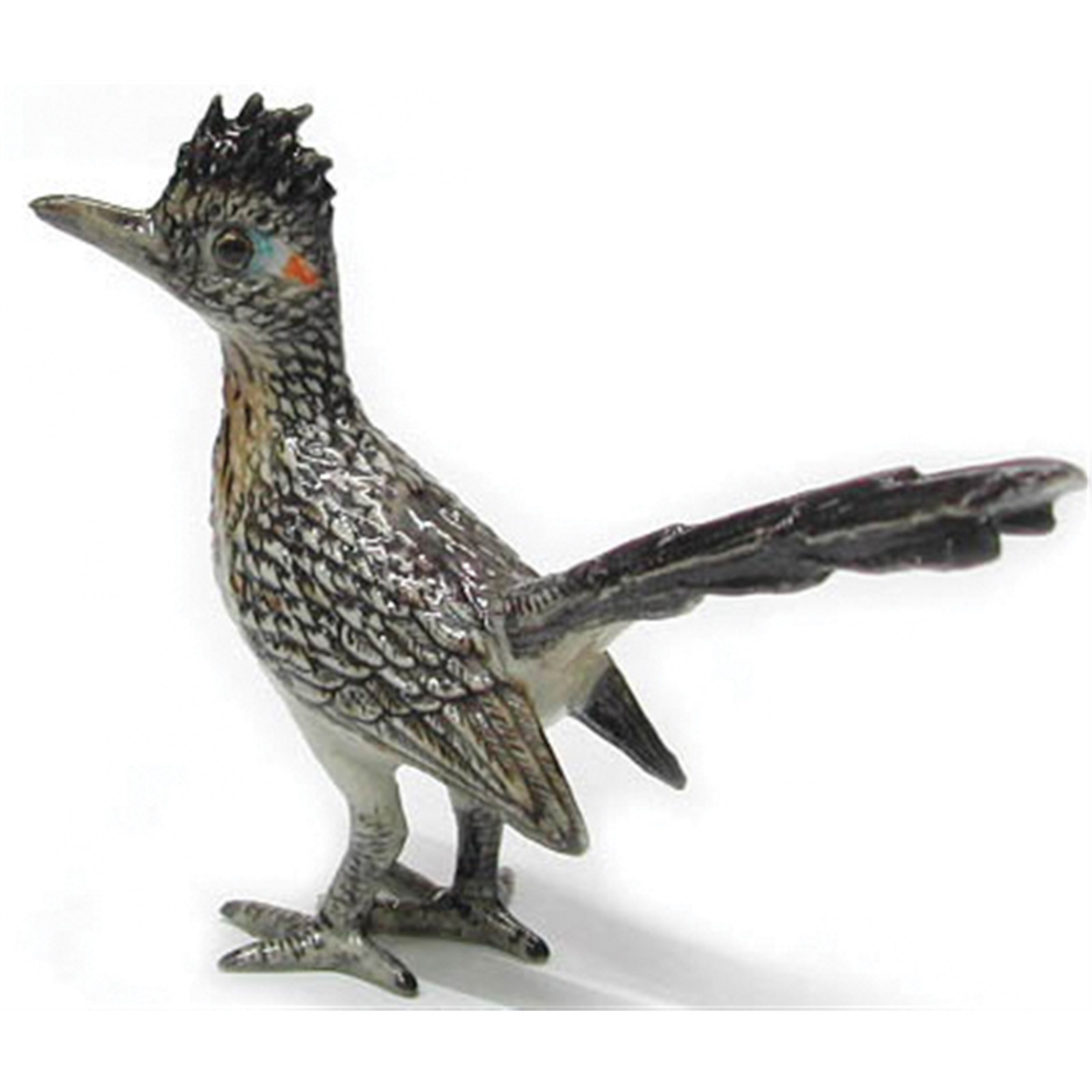 ღ New NORTHERN ROSE Porcelain Figurine ROADRUNNER Bird Statue Little Critterz