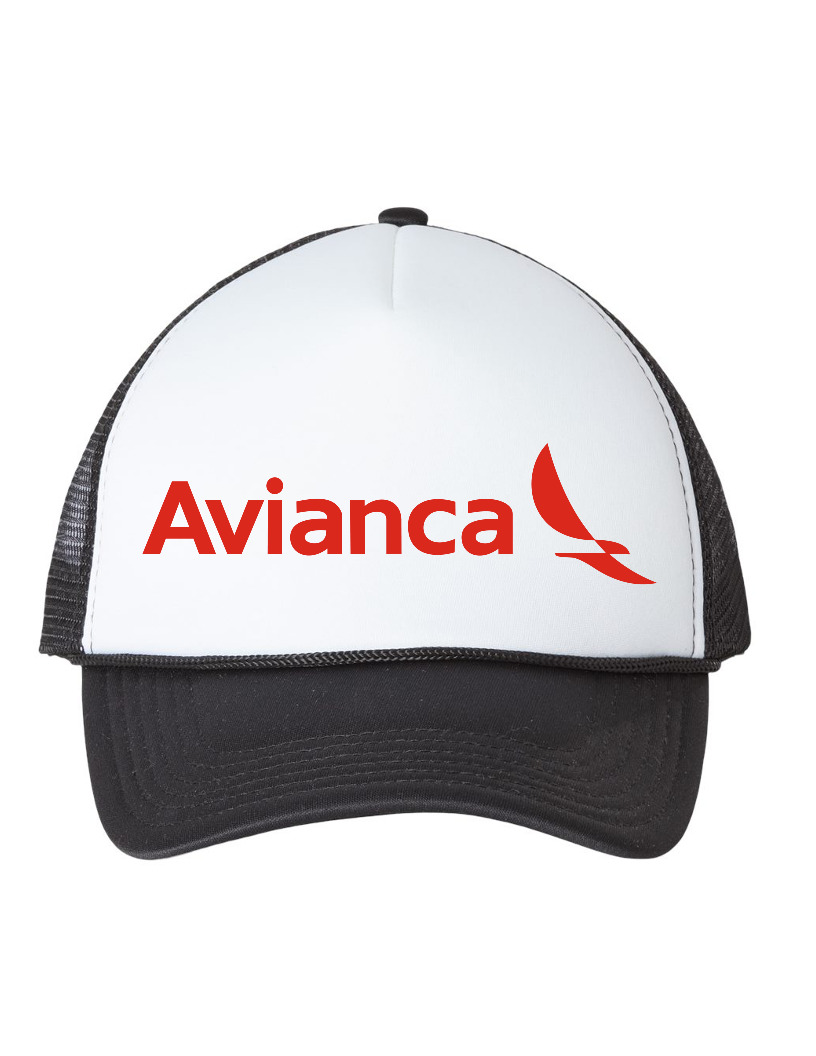 Avianca Logo Columbia Airline Travel Souvenir Retro Vintage Trucker Hat Cap