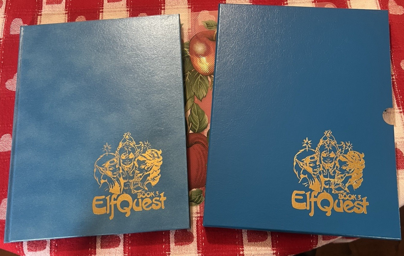 ELFQUEST BOOK #3 HC SLIPCASE SIGNED & NUMBERED SEALED W/ POSTER OOP 3759/4000 ELFQUEST BOOK #3 HC SLIPCASE SIGNED & NUMBERED SEALED W/ POSTER OOP 3759/4000
