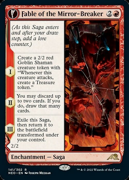 Fable of the Mirror-Breaker ~ Kamigawa: Neon Dynasty [ NM ] [ Magic MTG ]