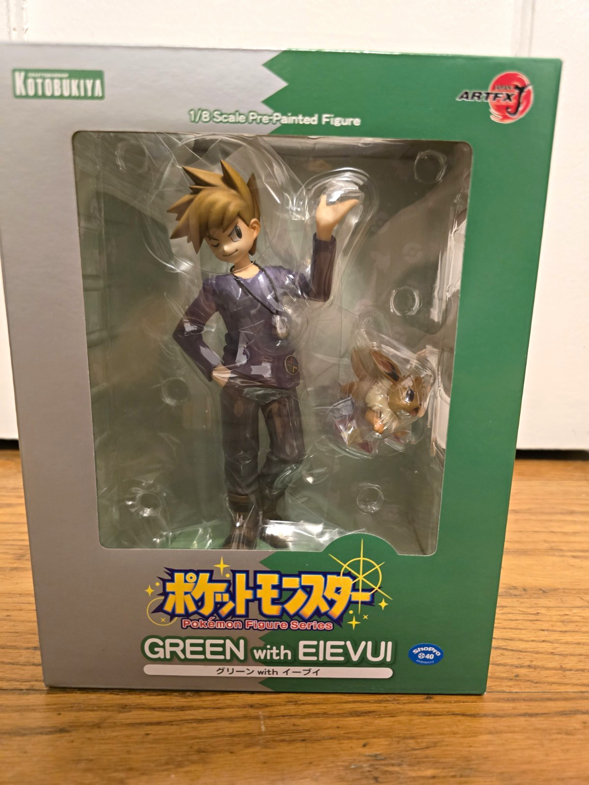 KOTOBUKIYA ARTFX J Pokémon Green with Eevee Figure 1:8 Scale KOTOBUKIYA ARTFX J Pokémon Green with Eevee Figure 1:8 Scale
