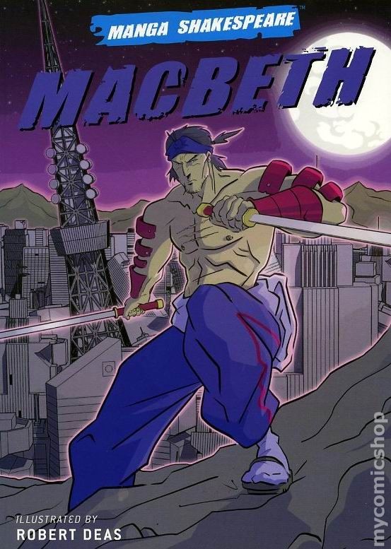Manga Shakespeare Macbeth GN #1-1ST NM 2008 Stock Image