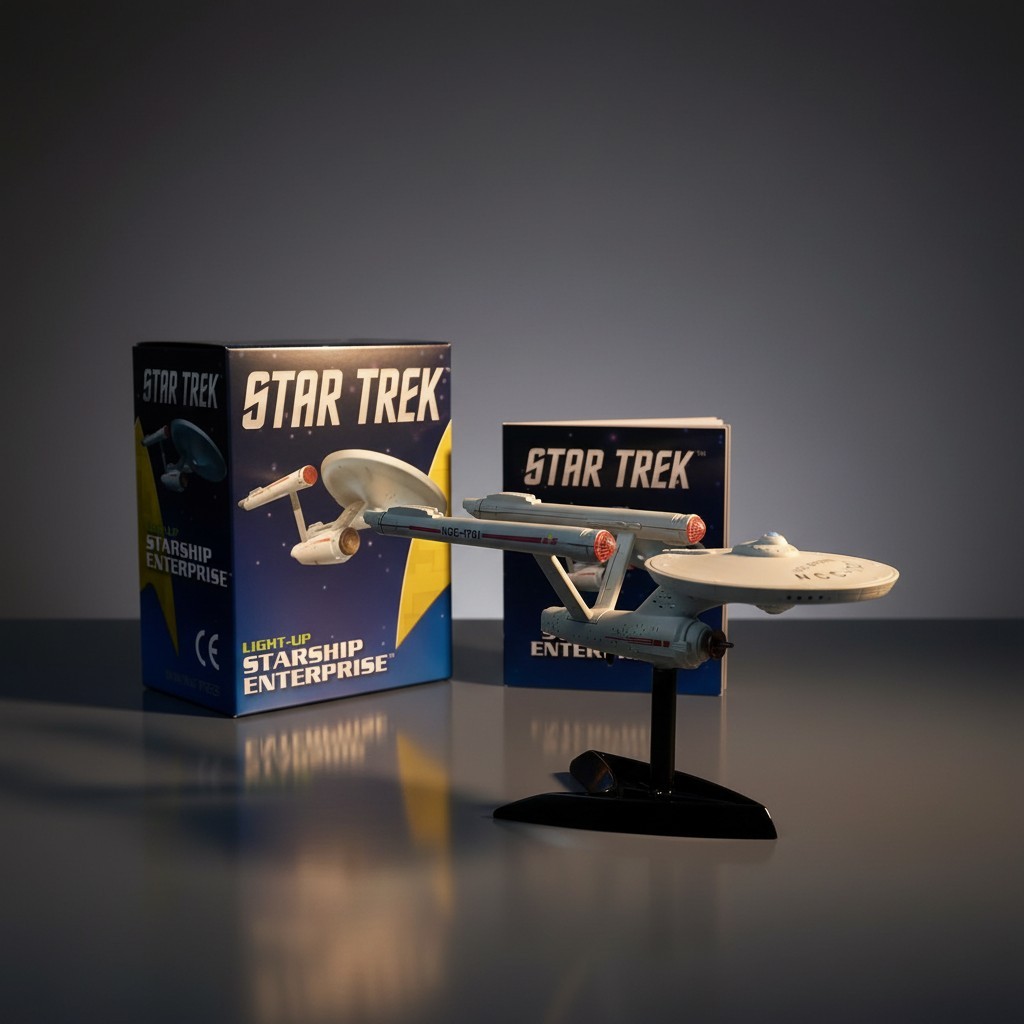 Star Trek: Light-Up Starship Enterprise (RP Minis)