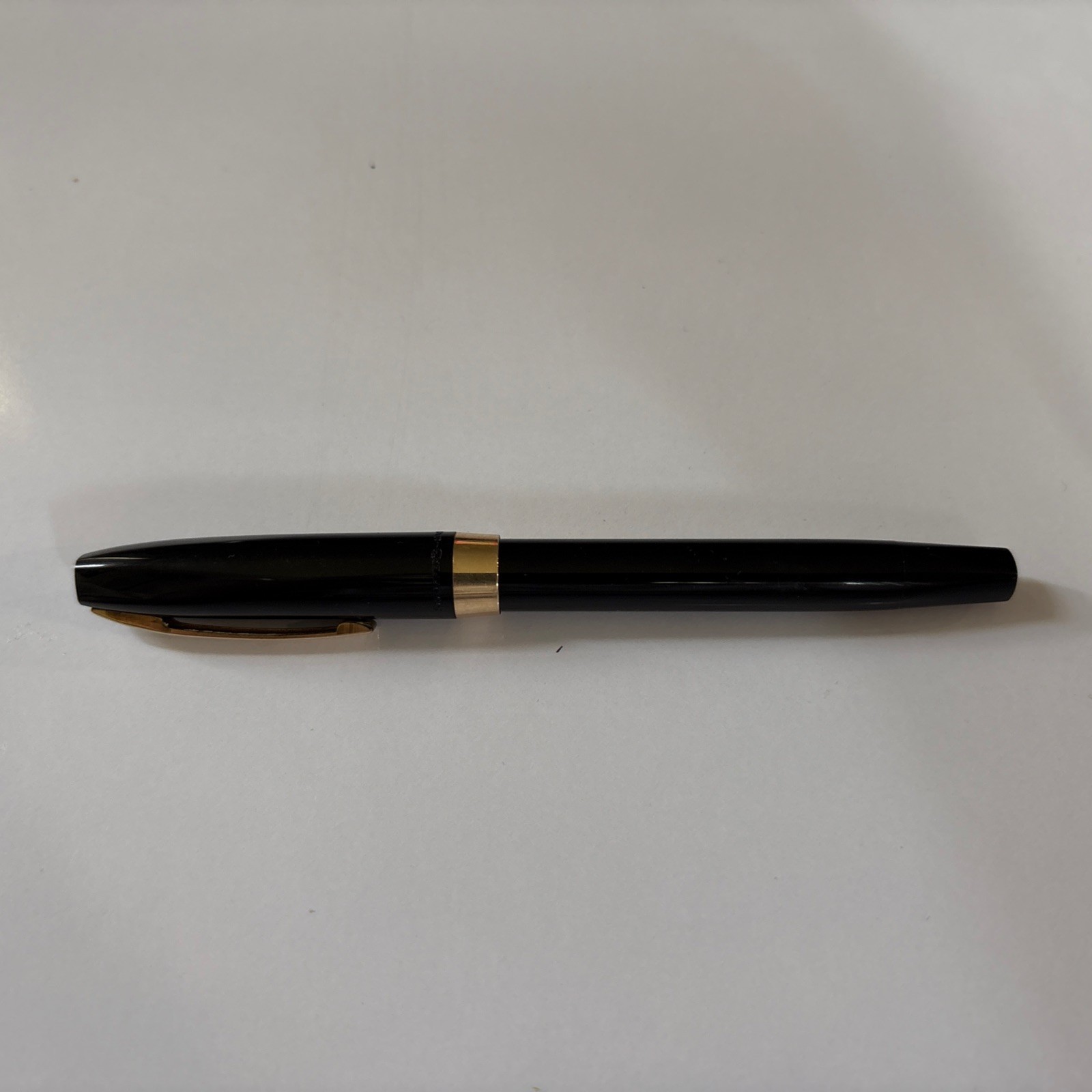 RARE 1960 Sheaffer Target Touch Down Fountain Pen Black