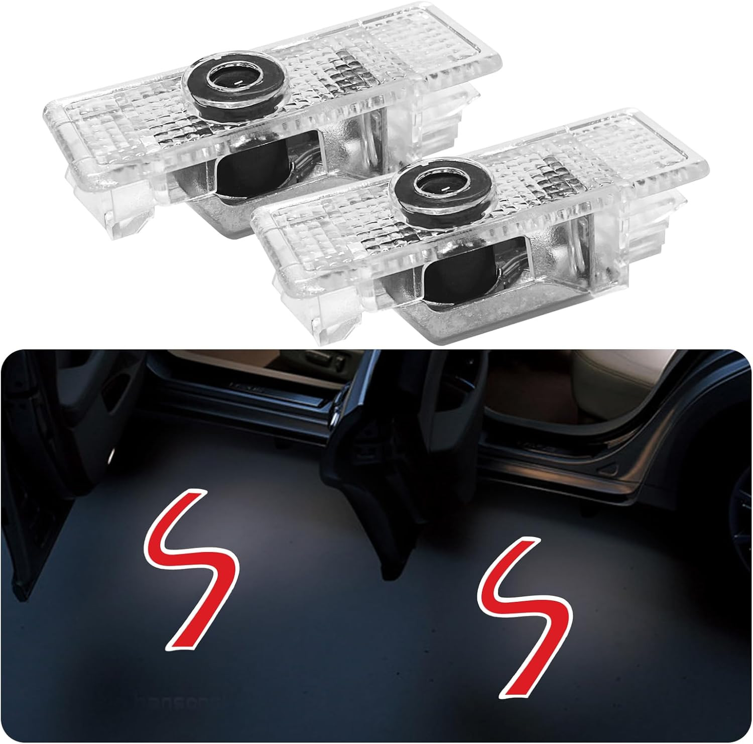 2Pcs Car Door Lights Projector for Mini Clubman/Countryman/Paceman/Sports/Cooper 2Pcs Car Door Lights Projector for Mini Clubman/Countryman/Paceman/Sports/Cooper