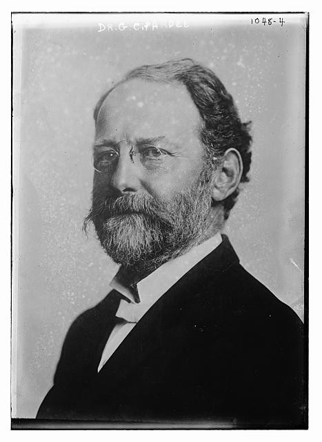 Photo:Dr. G.C. Pardee Portrait 1900s Bearded Man Eyeglasses