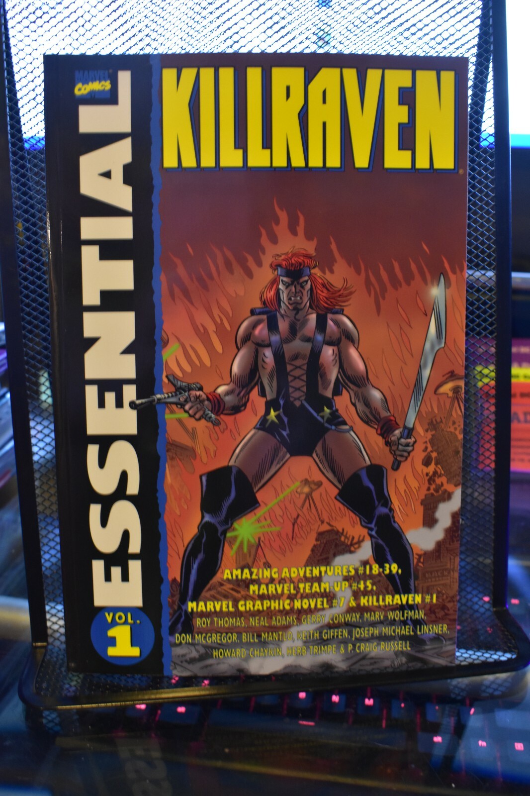 Essential Killraven Volume 1 Marvel Deluxe TPB BRAND NEW RARE OOP Neal Adams