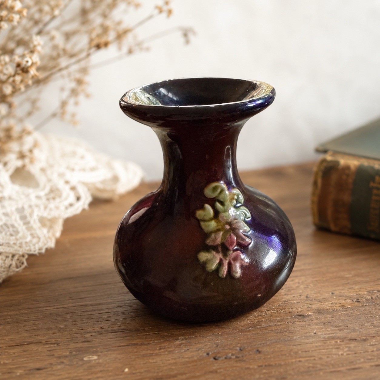 Antique Peters & Reed / Zane Pottery Bud vase c. 1920s - 5.5”
