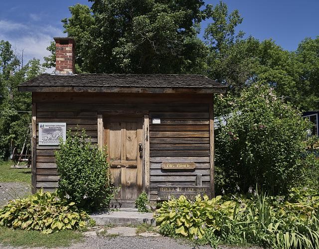 Camillus New York Erie Canal Park Cabin 1900s Wooden Historic Building