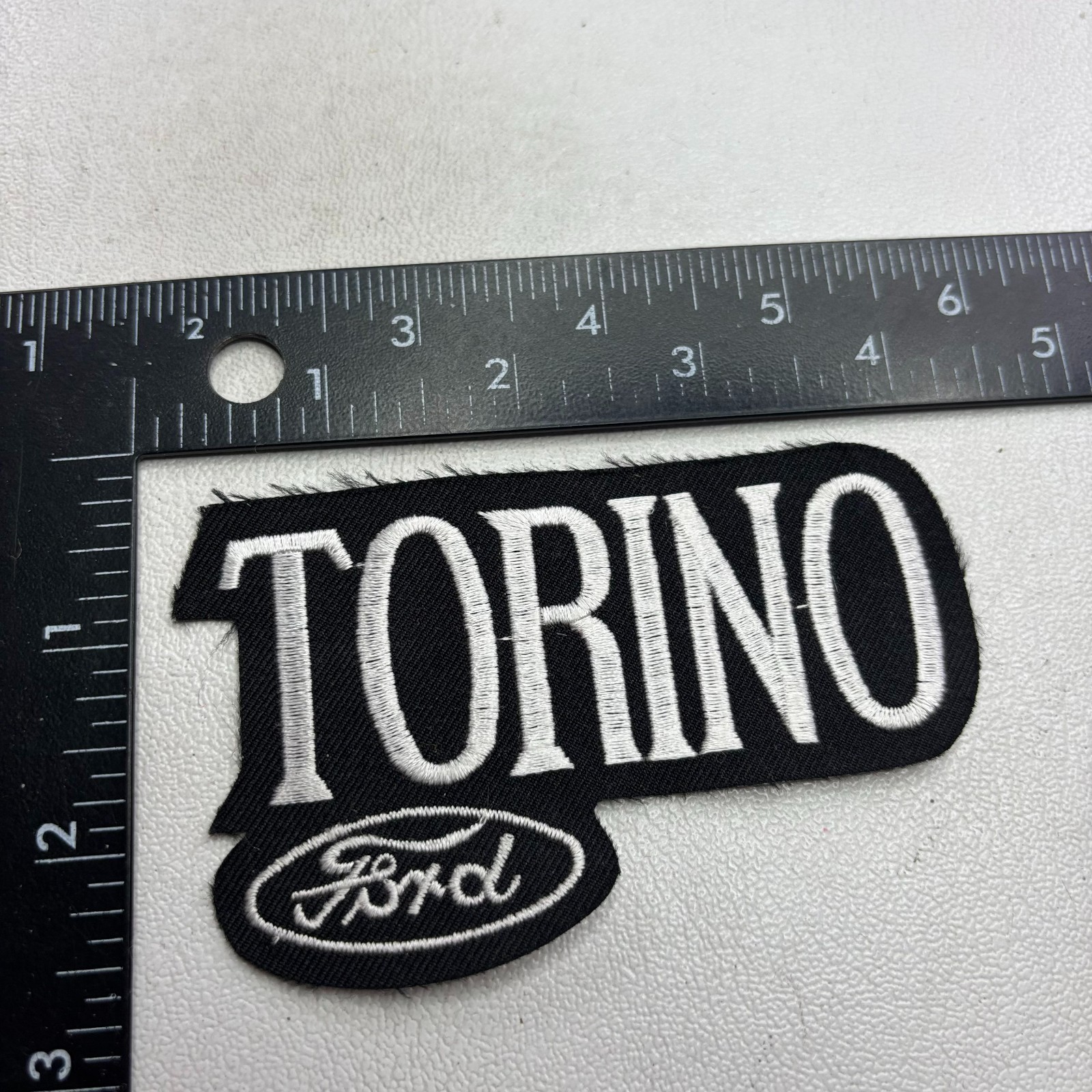 Vtg c 1990s Made FORD TORINO Patch 57WL