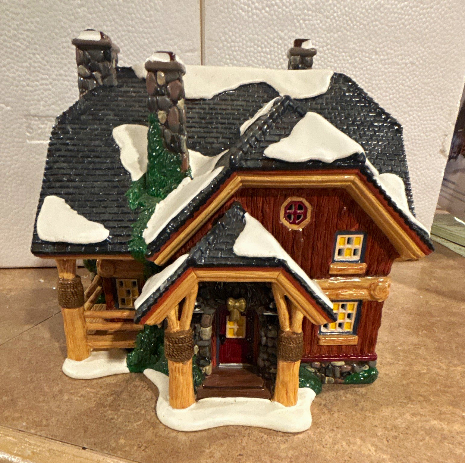 Department 56 Snow Village Moonlight Bay Bunk & Breakfast Lighted 2pc