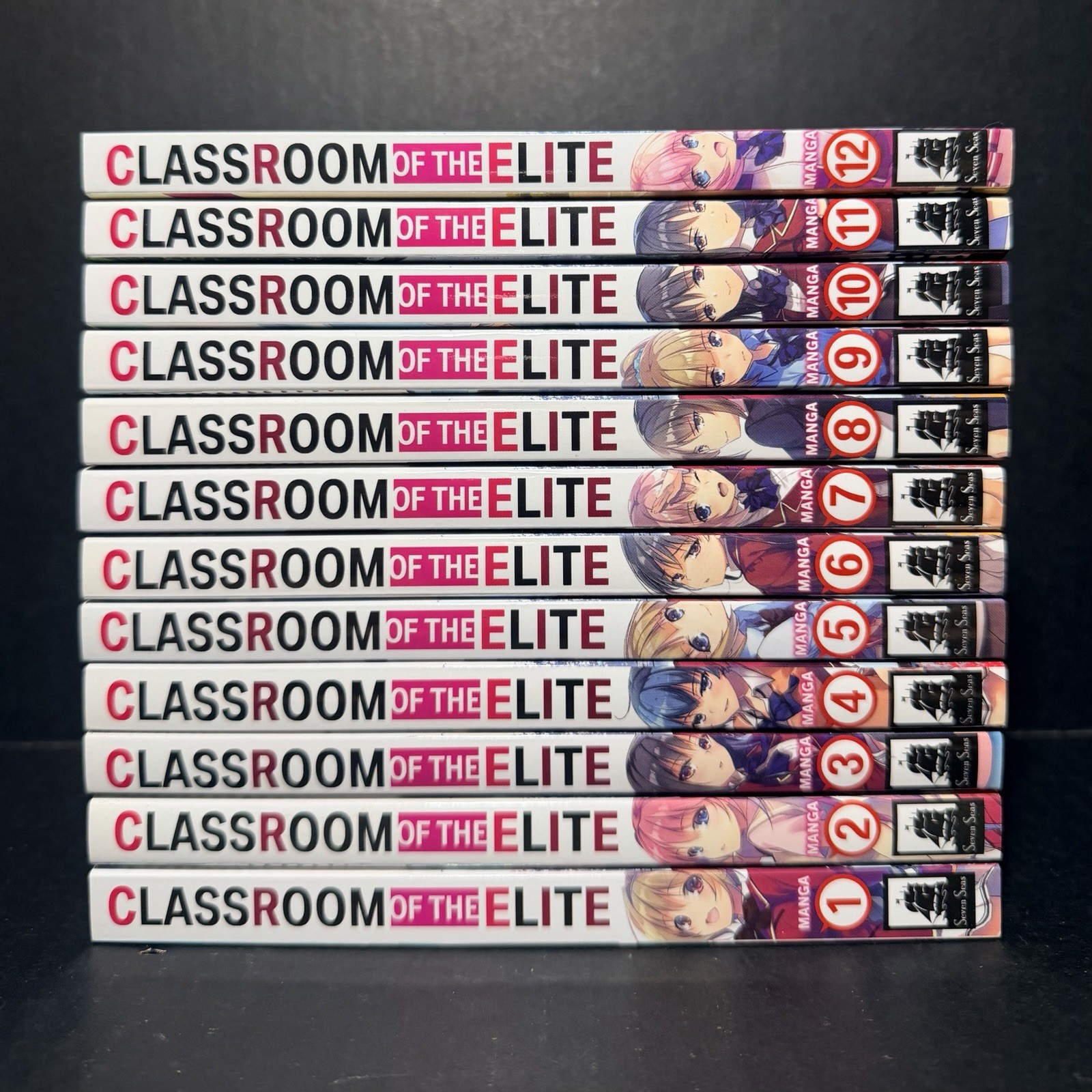 Classroom of the Elite Manga Volumes 1-12 English Brand New Seven Seas