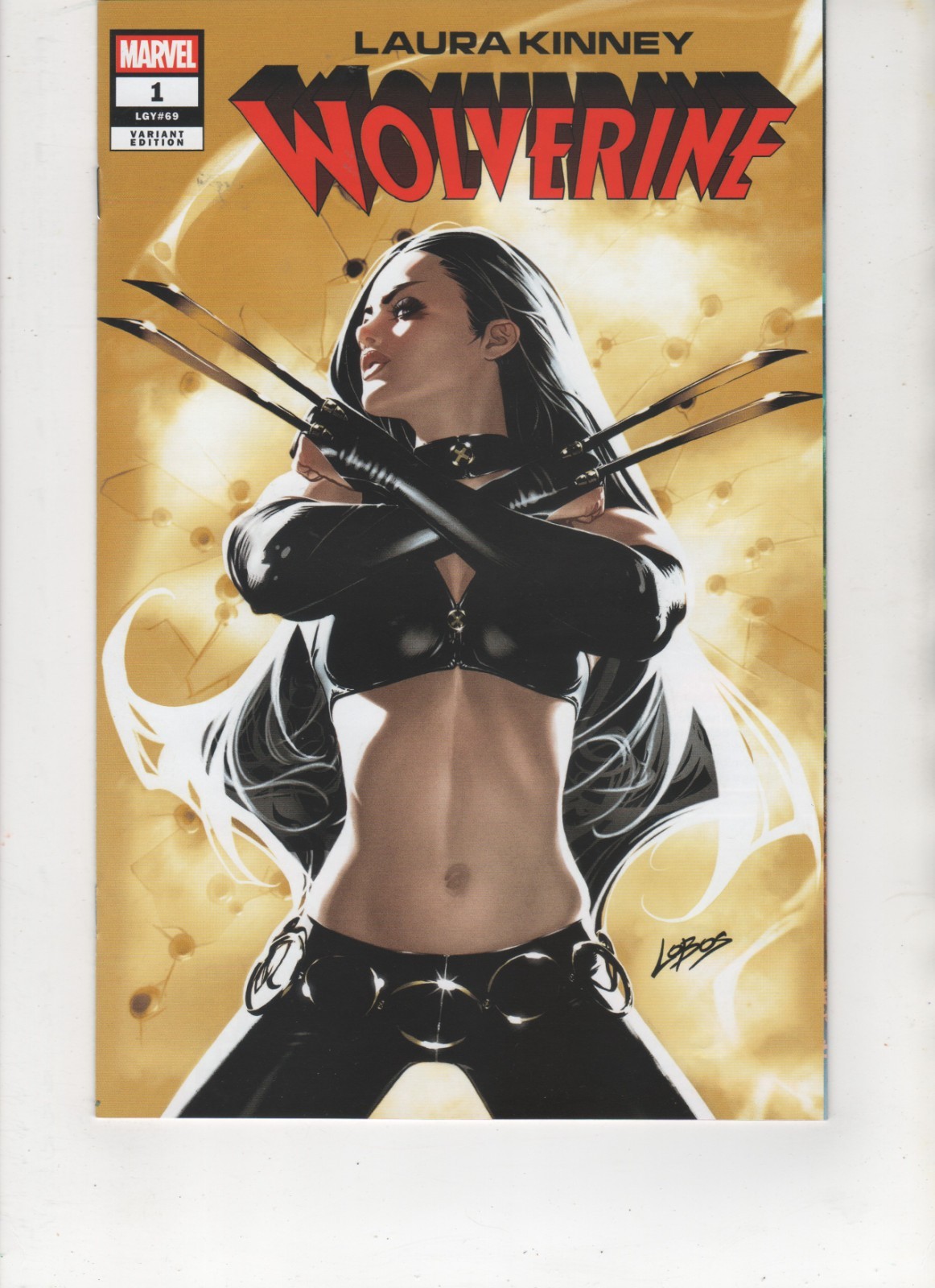 Laura Kinney Wolverine #1 Lobos Exclusive Trade Variant, NM 9.4, 1st Pr, 2025 Laura Kinney Wolverine #1 Lobos Exclusive Trade Variant, NM 9.4, 1st Pr, 2025