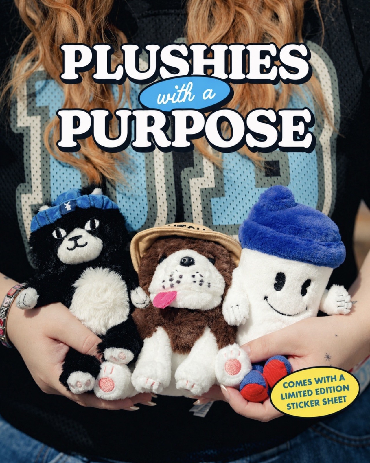 Dutch Bros Set of 3 PLUSHIES Cup, Dog, Cat and 3 Sticker Sheets OCT 19 Dutch Bros Set of 3 PLUSHIES Cup, Dog, Cat and 3 Sticker Sheets OCT 19