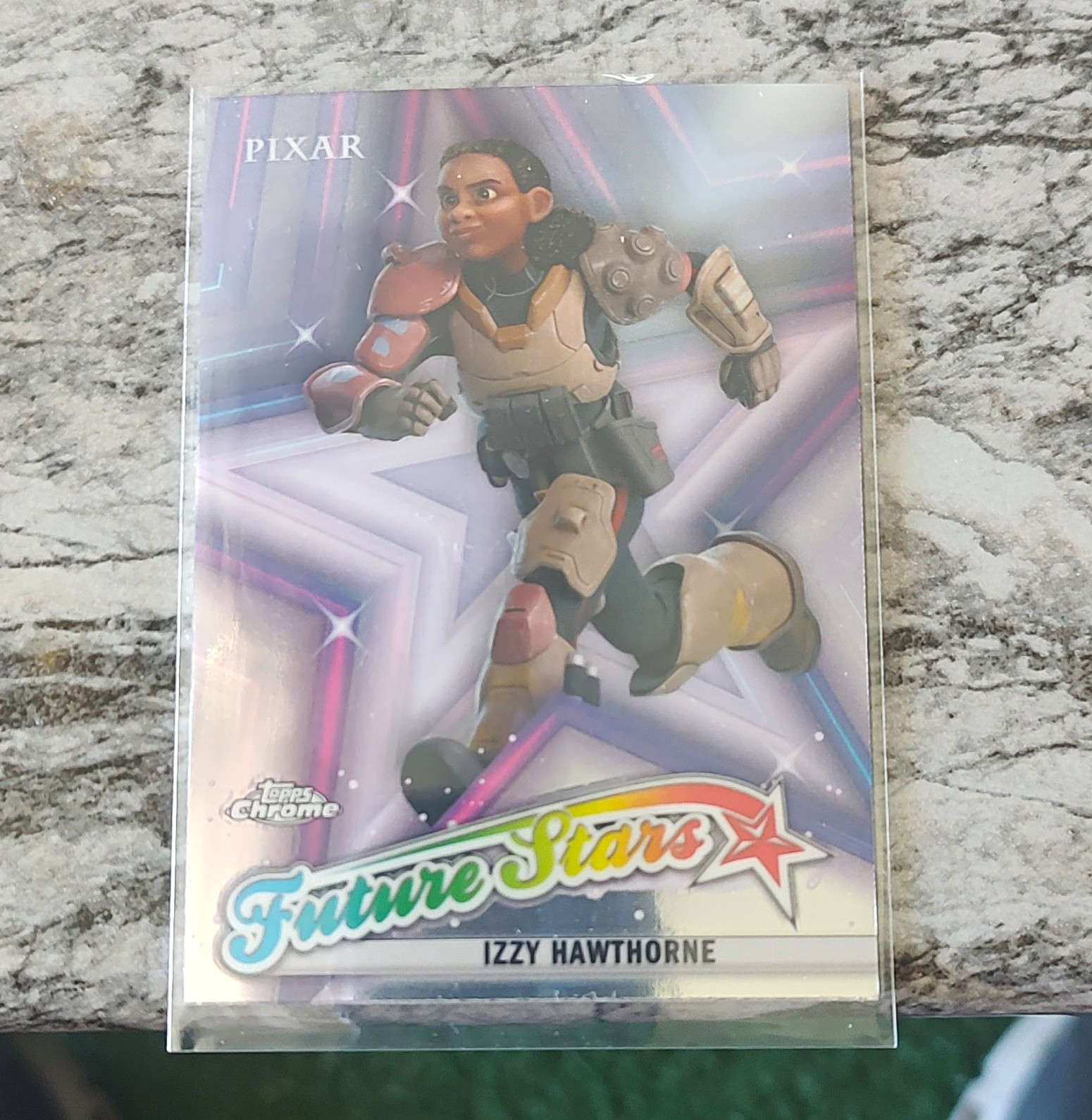 Topps 2025 Topps Chrome Disney Pixar Izzy Hawthorne FS-10 Future Stars Insert