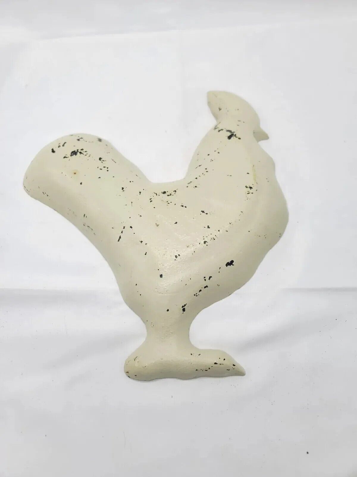Cast Iron Rooster Chicken Decor Piece Wall Hanging Catch All Tray Vintage