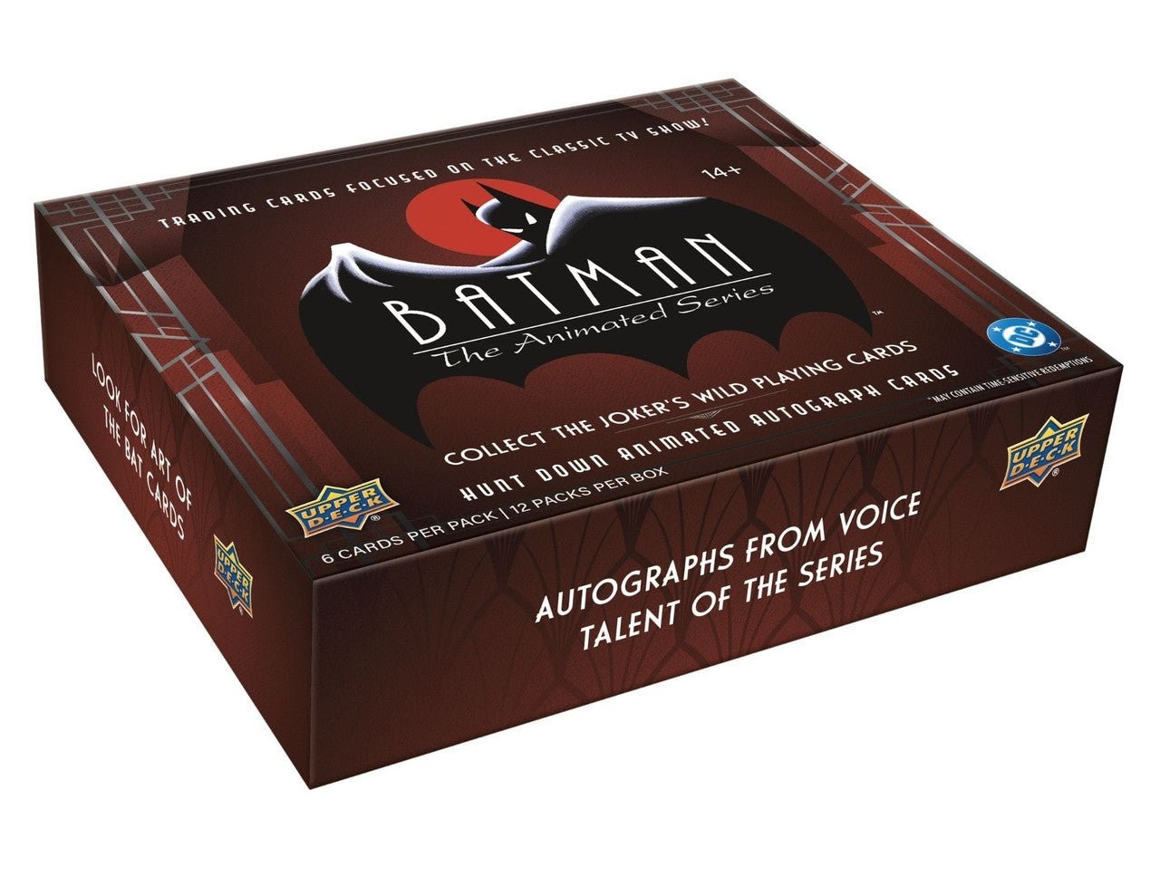 2026 UPPER DECK BATMAN THE ANIMATED SERIES HOBBY BOX - NEW -  🔥🔥