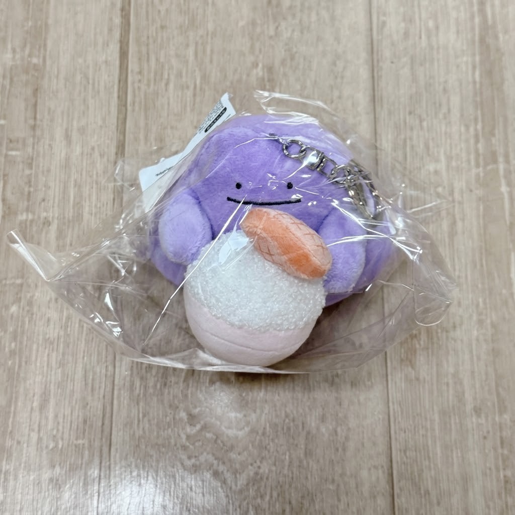 Pokemon SPAM Ditto Plush Keychain CJ Korea Limited Official Keyring Bag Charm