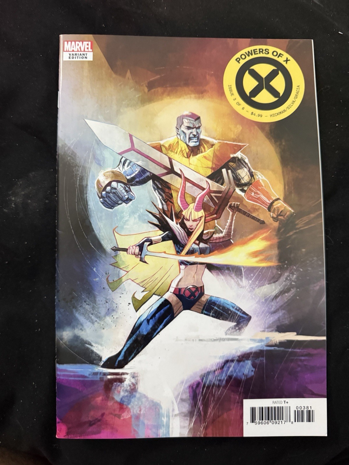 Powers of X #3 Mike Huddleston 1:10 Incentive Variant 2019 Magik Colossus X-Men