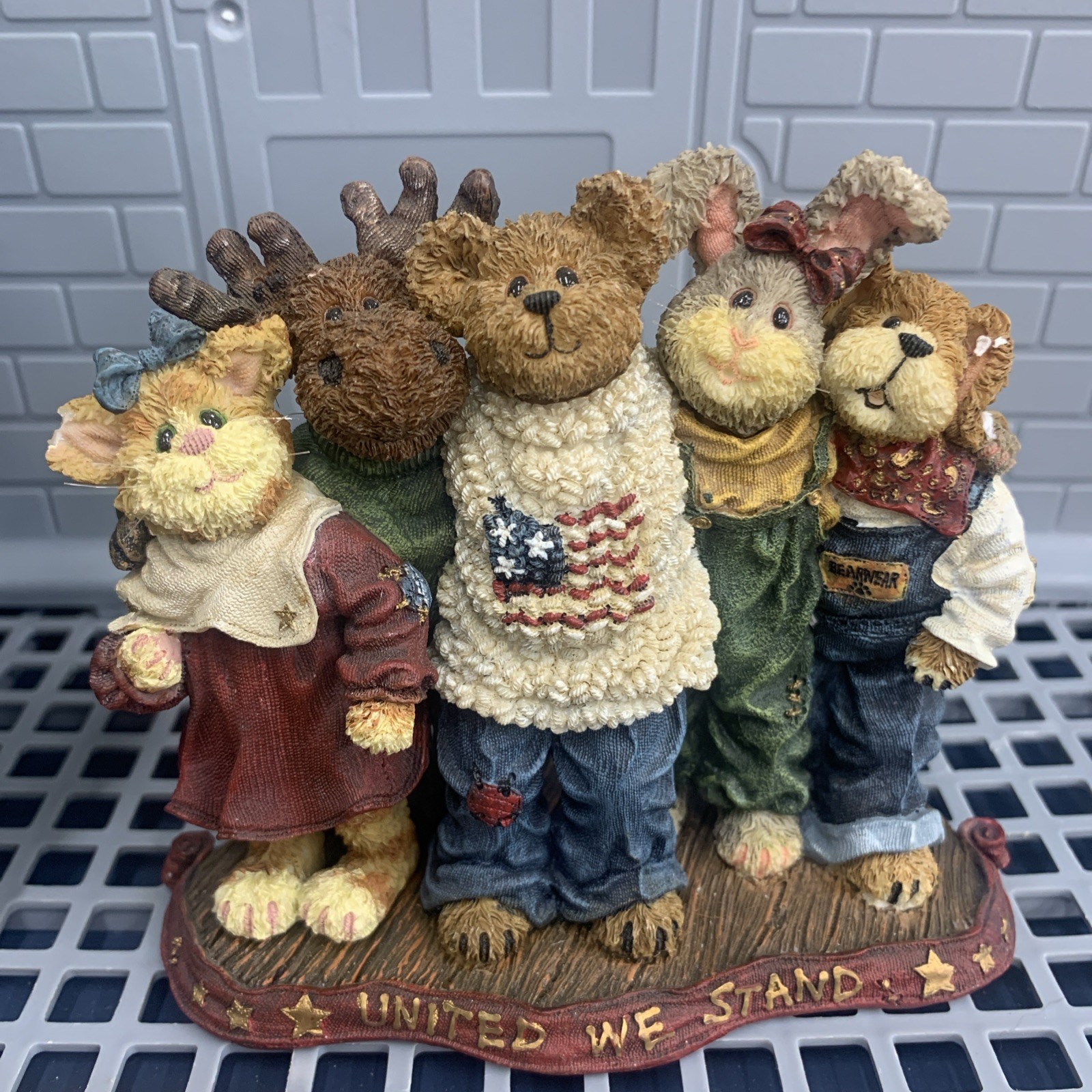 Boyds Bears Style #227812 JB Bearyproud And Pals United We Stand LE #47 With Box