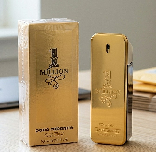 Paco Rabanne 1 Million Eau De Toilette Spray 3.4 oz / 100 ml Mens Cologne NIB Paco Rabanne 1 Million Eau De Toilette Spray 3.4 oz / 100 ml Mens Cologne NIB