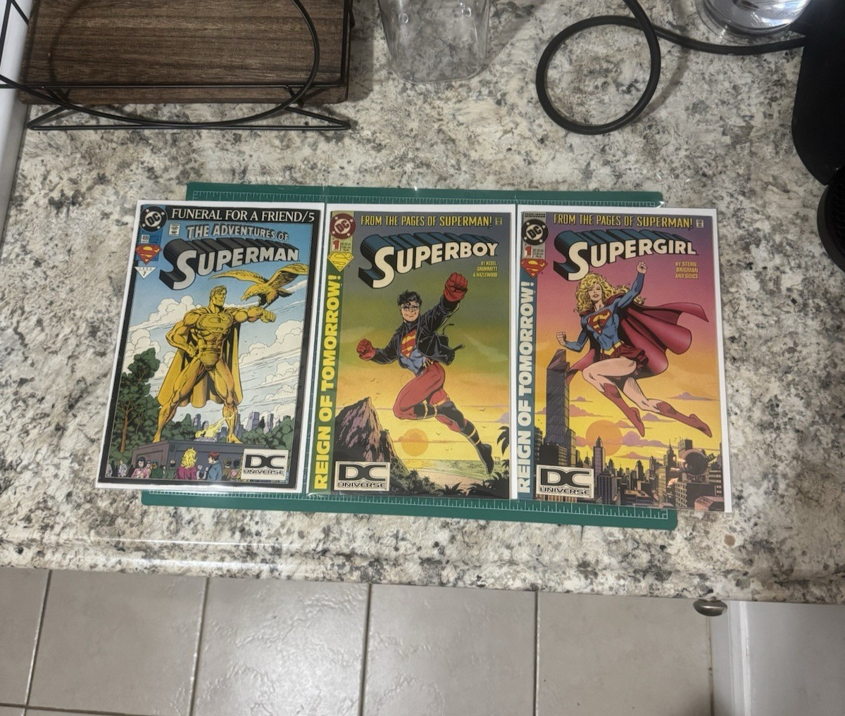 RARE ~ DC Universe Variant Bundle - AOS #499, Supergirl #1, Superboy #1 (1993)