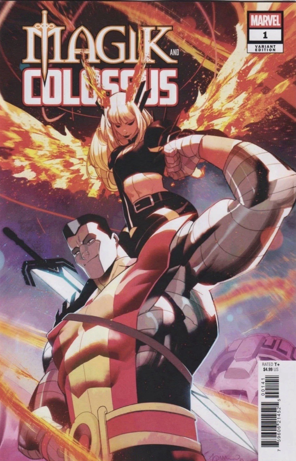 MAGIK AND COLOSSUS #1 SIMONE DI MEO VARIANT MARVEL COMICS 2026 MAGIK AND COLOSSUS #1 SIMONE DI MEO VARIANT MARVEL COMICS 2026