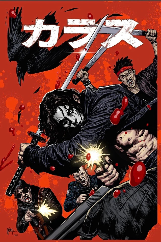 THE CROW DEAD TIME #1 MICO SUAYAN NYCC 2026 MANGA LTD 100 PRESALE 10/16