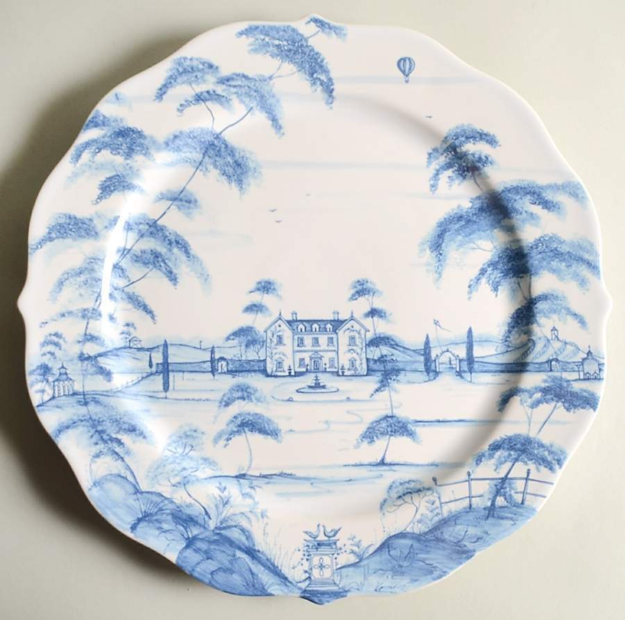Juliska Ceramics Country Estate Delft Blue Service Plate  10022352