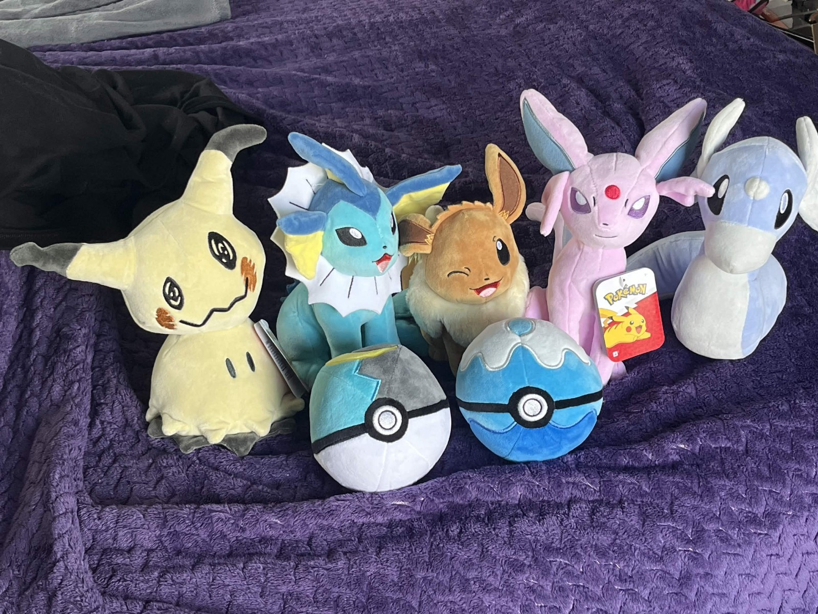 Pokémon OFFICIAL PLUSH LOT (7 LOT) Pokémon OFFICIAL PLUSH LOT (7 LOT)