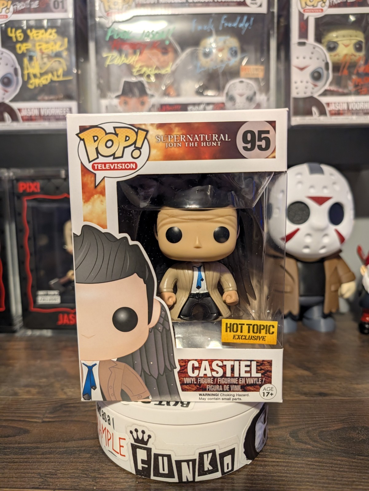 Funko Pop Vinyl: Supernatural - Castiel - Hot Topic (Exclusive) #95
