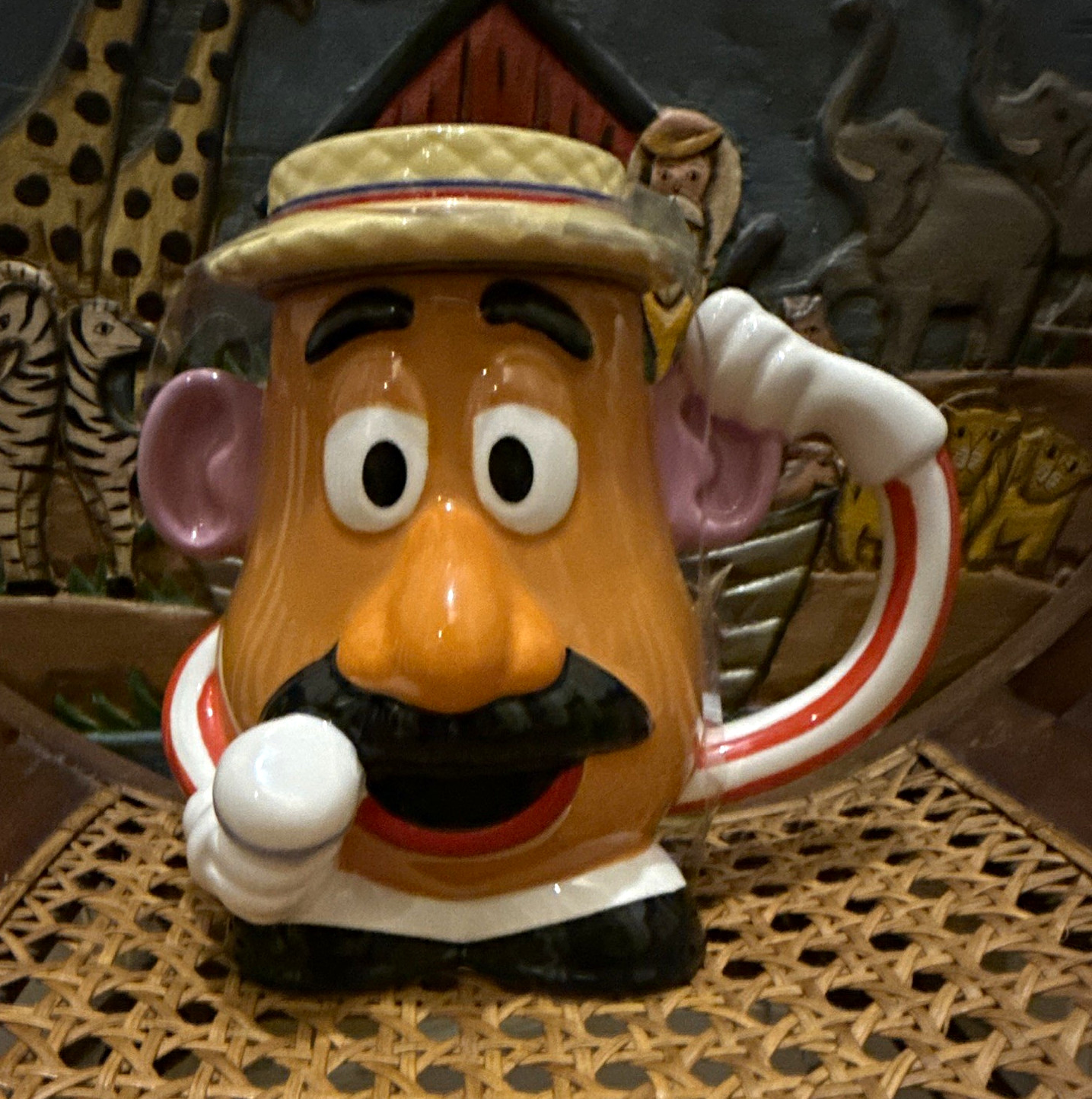 Disney Toy Story Mr. Potato Head Ceramic Mug w/ Removable Lid (2016)