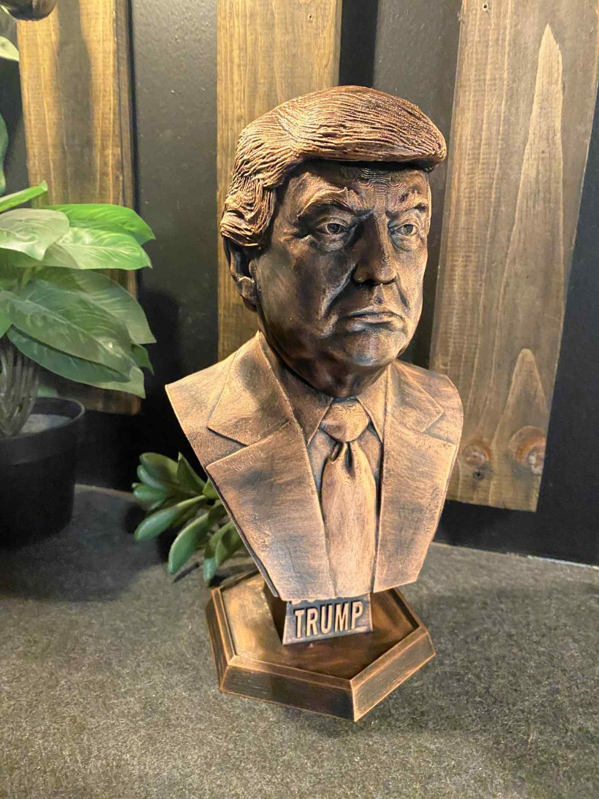 Donald Trump Copper Statue 13 INCHES TALL Donald Trump Copper Statue 13 INCHES TALL