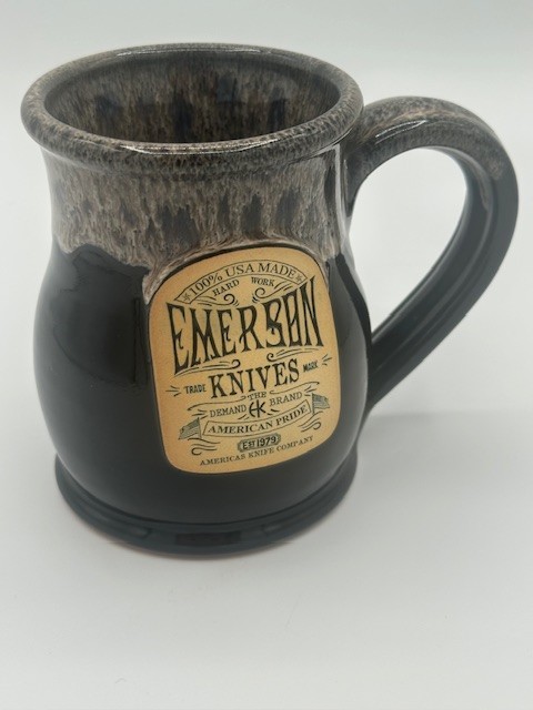 Emerson Knives Coffee Mug - Deneen Pottery, USA