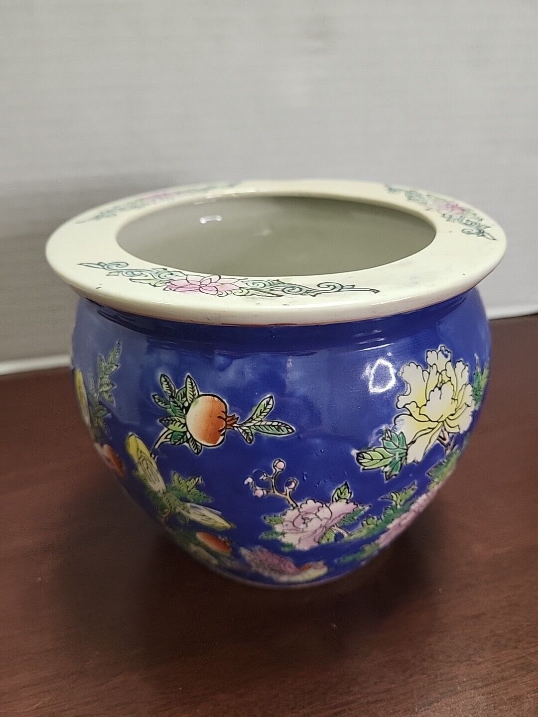 Vintage Chinese Multi Color Planter