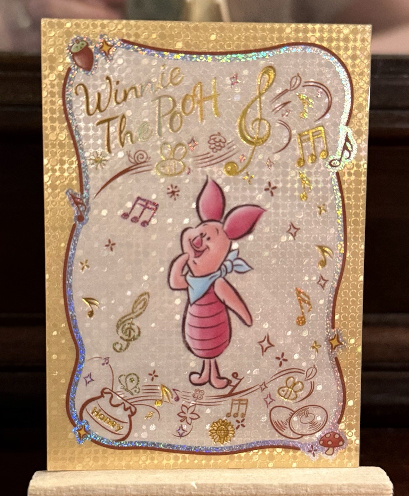 2026 Cenese Disney Winnie The Pooh Grand Adventure Gold Parallel /18 #FH-22 Card