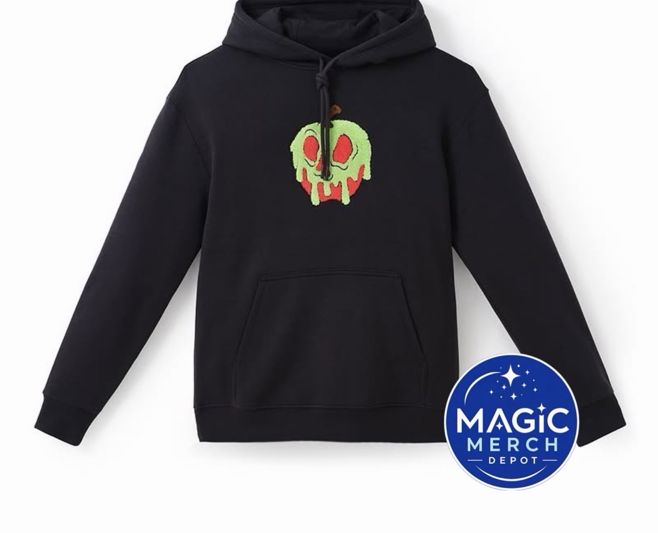 NWT Disney Parks Disneyland 2026 Poison Apple Evil QueenPullover Hoodie ALL SIZE