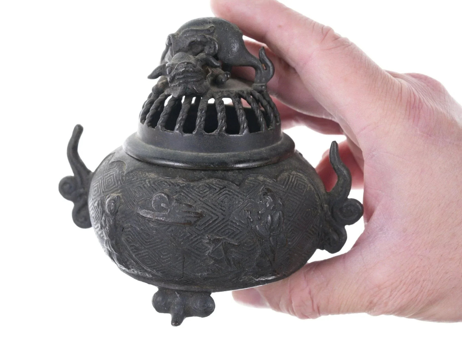 Antique Japanese Bronze Censer