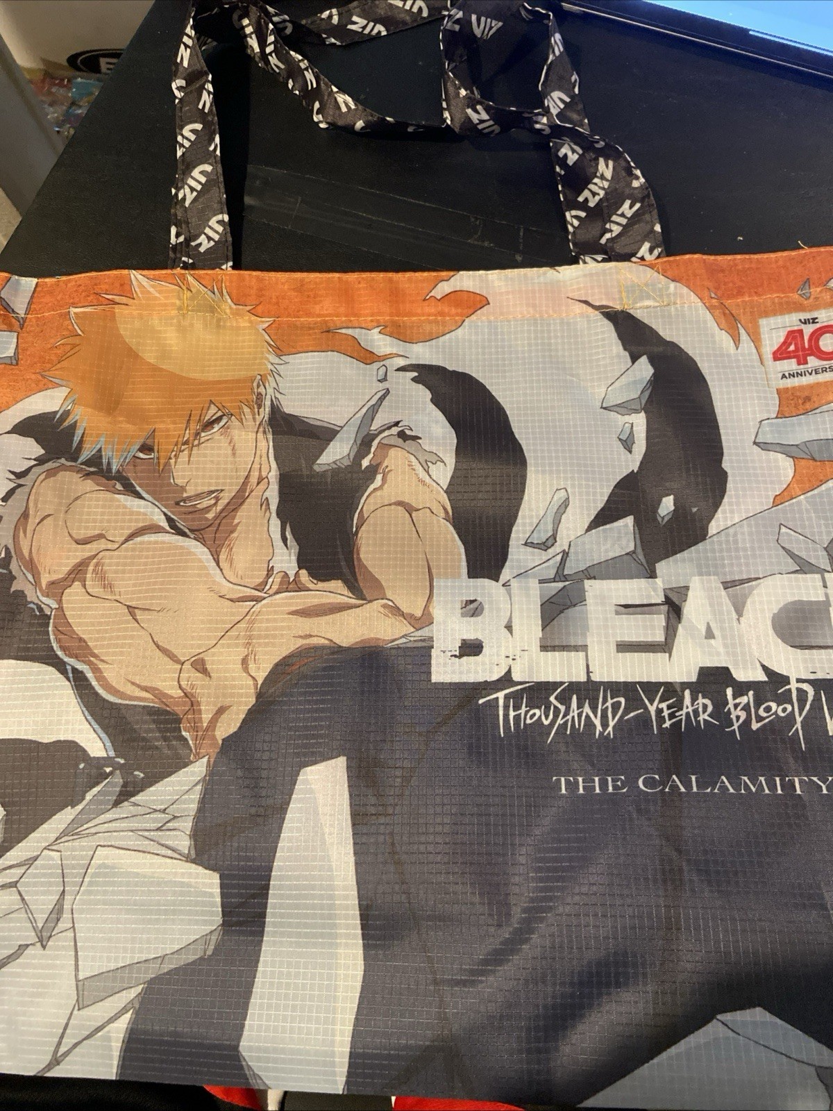 AX 2026 BLEACH Promo Tote Bag FAN Anime Expo BLACK TORCH Exclusive Viz Media