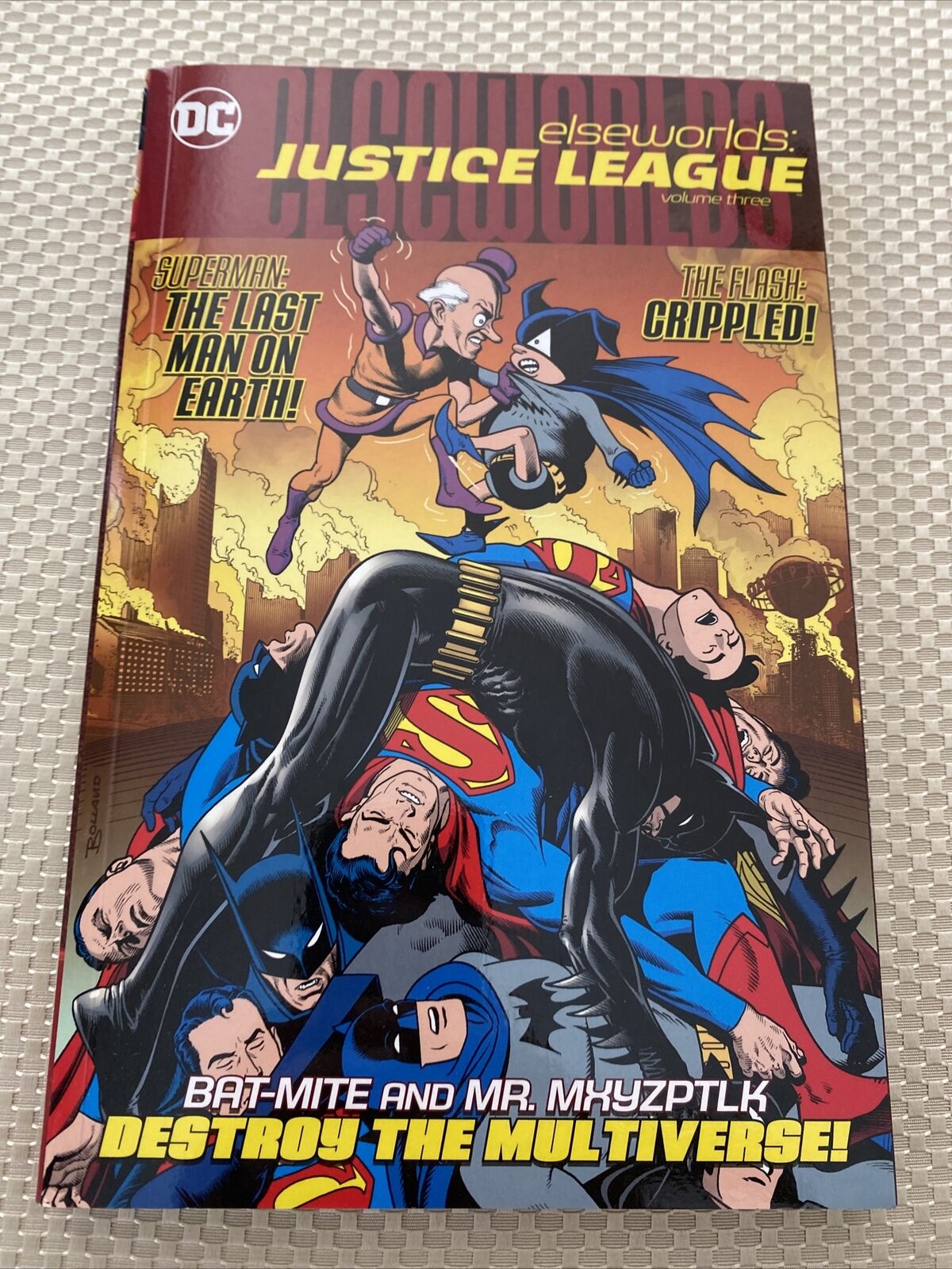 ELSEWORLDS JUSTICE LEAGUE VOL 3, TPB, DC COMIC,UNREAD SUPERMAN BATMAN, BRAND NEW